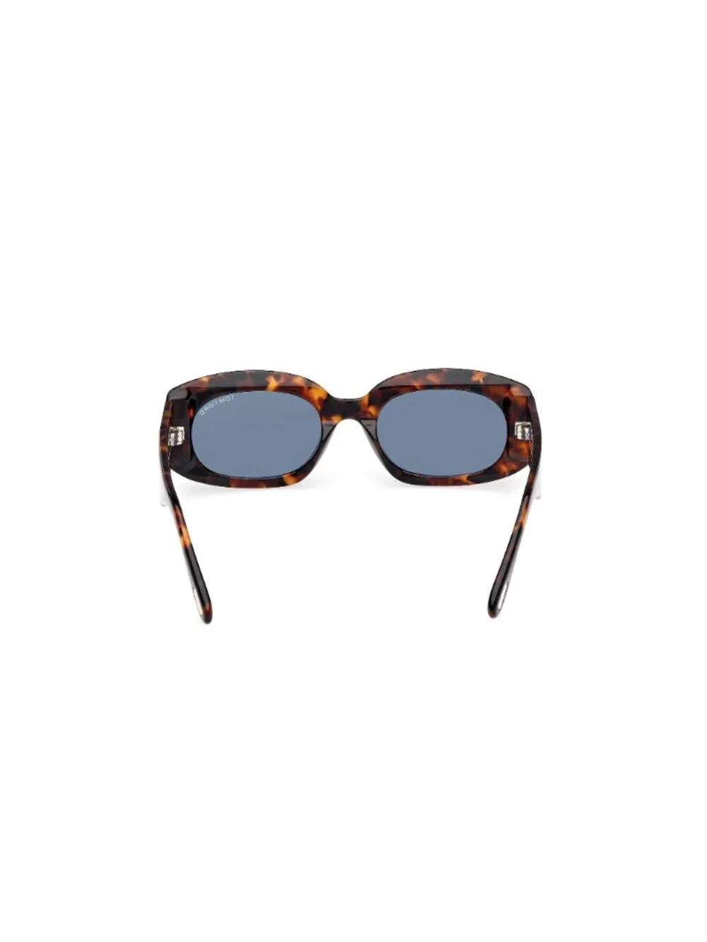New Tom Ford Women's Sunglasses Havana Round Green Lens Injected Frame FT1187 52